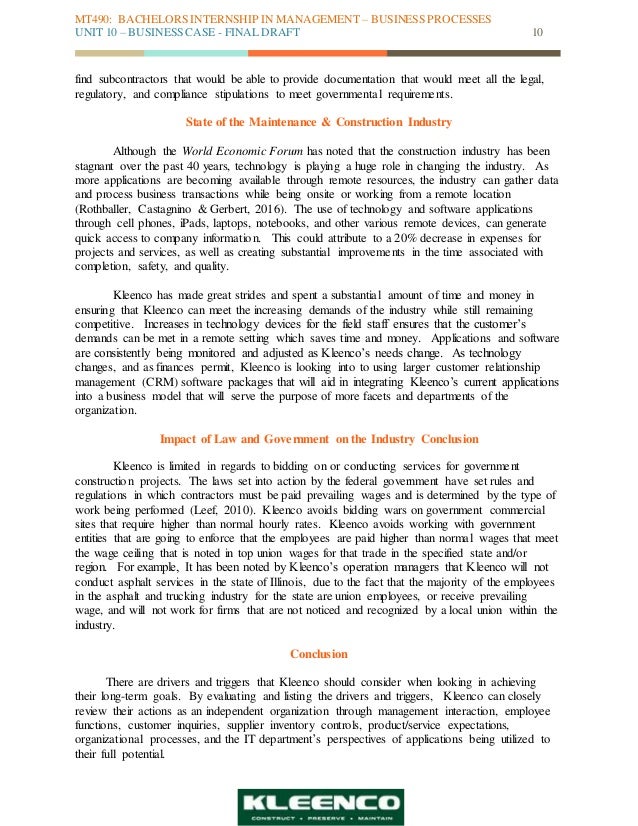 final draft 10 review