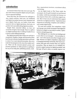 The leaked The New York Times Innovation Report