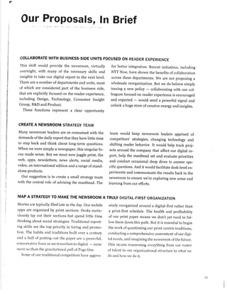 The leaked The New York Times Innovation Report