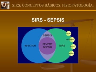 SIRS: CONCEPTOS BÁSICOS. FISIOPATOLOGÍA. SIRS - SEPSIS 