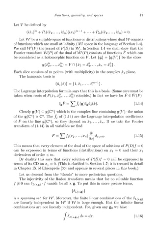 The universality of the Radon transform Leon Ehrenpreis | PDF
