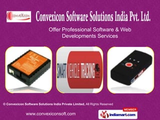 Offer Professional Software & Web
                                    Developments Services




© Convexicon Software Solutions India Private Limited, All Rights Reserved


               www.convexiconsoft.com
 