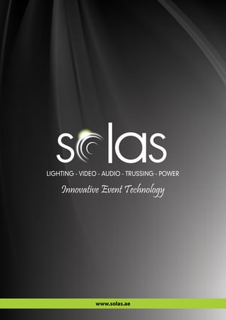 www.solas.ae
Innovative Event Technology
 