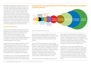 The biggest challenge for international investors
interested in Kazakhstan remains exchange rate
instability. After spending US$28bn propping up
the value of the Tenge, the Kazakh government
allowed their currency to float in August 2015,
resulting in significant currency devaluation (in
August 2015 you’d have got 185 KZT to the dollar, at
time of writing that figure had doubled to 330 KZT).
While Kazakhstan’s MNOs owned by international
players have reduced capex, the effect of currency
devaluation on the tower industry’s cost base has
not been as pronounced, with reports that the cost
of tower manufacture increased only 10-15%.
Spotlight on the Ukraine
The Ukraine is the largest of the CIS States with a
population of around 44.4mn. GSMA Intelligence
suggests there are 63.5mn connections in the
Ukraine, giving SIM penetration of 142%.
The country is host to four MNOs: Kyivstar
(VimpelCom), Vodafone-MTS, lifecell (Turkcell) and
Intertelecom, the latter being a CDMA operator
focused primarily on the Crimea.
Nationwide fixed line operator UkrTelecom, part
of SCM group owned by the country’s richest
man Rinat Akhmetov, has a 3G mobile subsidiary
TriMob, which has recently been the subject of an
acquisition attempt by MTS. SCM had previously
been a shareholder in lifecell (then known as
Astelit) before that was bought out by Turkcell.
The Ukraine has one of the least developed mobile
networks in Eurasia, with 3G rollout having only
reached the big cities to date. For example, market
leaders Kyivstar announced their 3G network
achieved almost 40% population coverage by April
2016. The Ukrainian national communications
regulator, NCCIR, has reserved 4G spectrum for
auction.
There are around 11,000 towers in the Ukraine.
Kyivstar owns around 5,500 and Vodafone-MTS has
a further ~4,500. Ukraine’s only towerco UkrTower
has around 1,200 towers and 290 IBS, serving all
the MNOs and ISPs in Ukraine. UkrTower recently
acquired lifecell’s 811 towers for US$52mn.
UkrTower is 100% owned by Turkcell, and is a
subsidiary of Turkcell’s captive towerco Global
Tower, which is slated for IPO later in 2016.
“We’re renowned for our indoor coverage,” said
Zafer Ozbay, General Manager of UkrTower in a
panel session at the recent TowerXchange Meetup
Europe. “The MNOs all come to us and appreciate
the value of sharing IBS.” UkrTower operates a ‘steel
and grass’ business model; they connect sites to
the grid, but the batteries and backup DGs remain
owned by the MNOs or their subcontractors.
The Ukraine is in the grip of a political and
economic crisis. The cost of living is increasing but
salaries are not increasing, leading to a significant
reduction in disposable income (one result of this
is an increasing level of theft from cell sites, with
site security a growing priority). ARPU is falling,
so Ukrainian MNOs are cautious to deploy capex;
very few new towers have been built in the last five
years.
Population of current and former CIS members and associate members,
excluding Russia
Source: CIA Factbook estimates, July 2015
Armenia
3,056,382
Ukraine
44,429,471
Uzbekistan
29,199,942
Azerbaijan
9,780,780
Kazakhstan
18,157,122
Belarus
9,589,689
Tajikistan
8,191,958
Kyrgyzstan
5,664,939
Turkmenistan
5,231,422
Georgia
4,931,226
Moldova
3,546,847
www.towerxchange.com/meetups/meetup-europe | TowerXchange Europe report 2016 | 35| TowerXchange Europe report 2016 | www.towerxchange.com/meetups/meetup-europe84
 