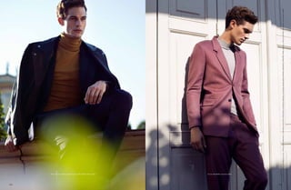 Куртка, шорты и футболка
поло, Ermenegildo Zegna
Сумка, Louis Vuitton
Кроссовки, Valentino
Очки, Gucci Костюм, Paul Smith, водолазка, GucciЖакет из кожи и блейзер, Hugo, водолазка, Dior Homme, брюки, Gucci
Макияж: KentaroKondo/Szaulinski.com.Прическа: GorDuryan/D’VisionArt.Модель: GregNawrat/PandaModels.Продюсер: WojtekSzaulinski/Szualinski.com.Выражаемблагодарность МузеюдворцукороляЯна IIIвВилянове,ул.СтаниславаКосткиПотоцкого,10/16, 02-958Варшава,Польша,тел.48225442700
144 145
 