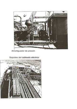 Amortiguador de presión
Soportes del cableado eléctrico
 