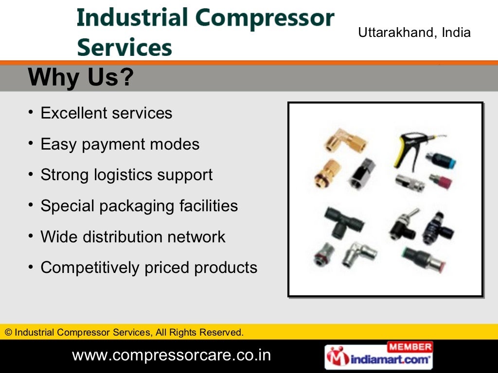 Industrial Compressor Services Uttarakhand India
