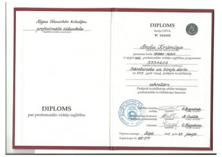 college diploma