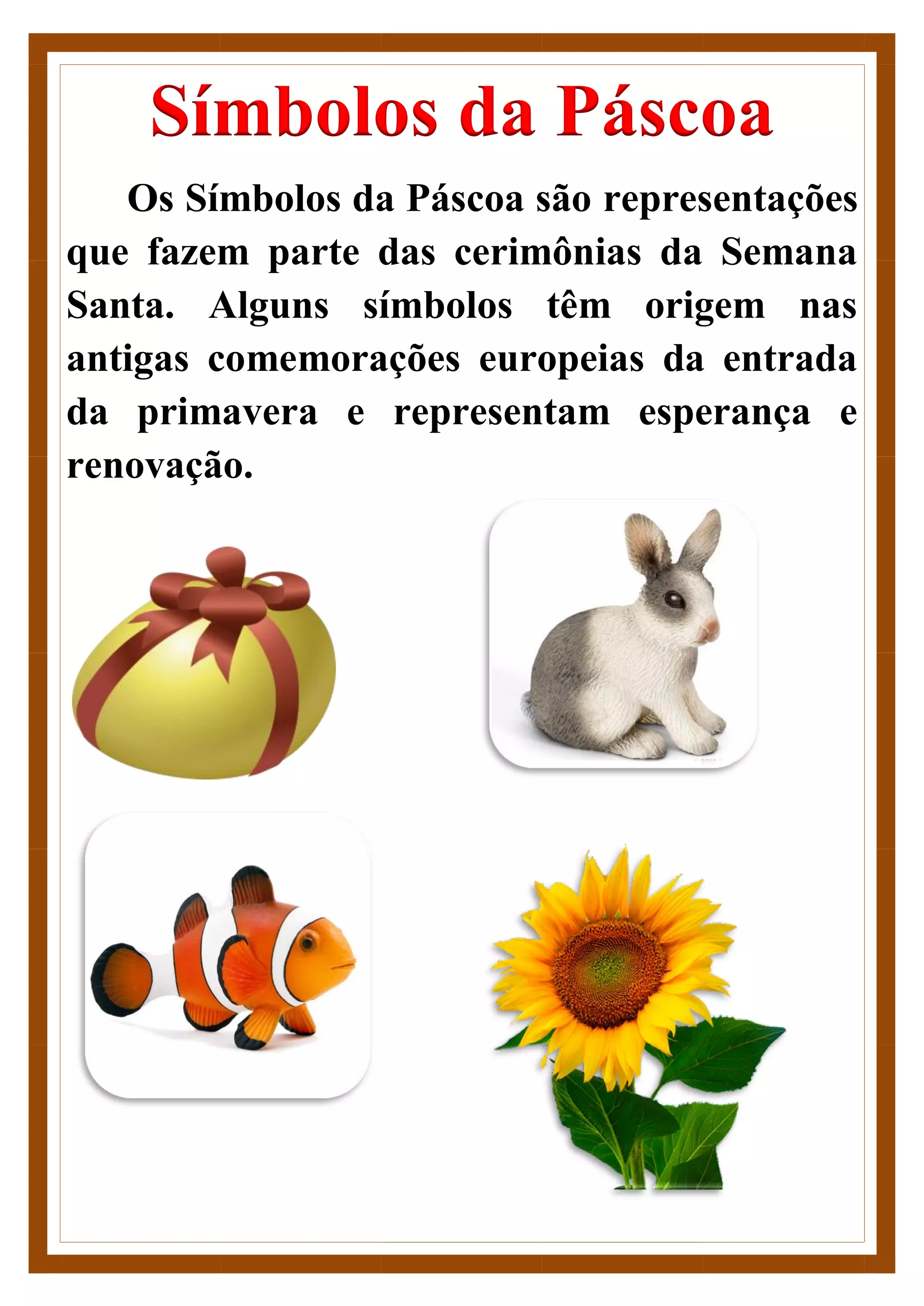 Símbolos da Páscoa | PDF