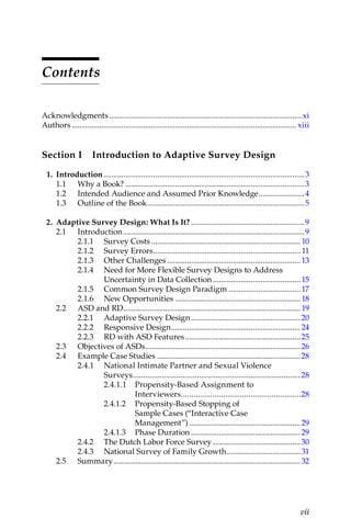 Adaptive survey design 1st Edition Peytchev | PDF
