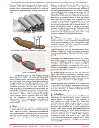 A Review on Bionic Arm | PDF
