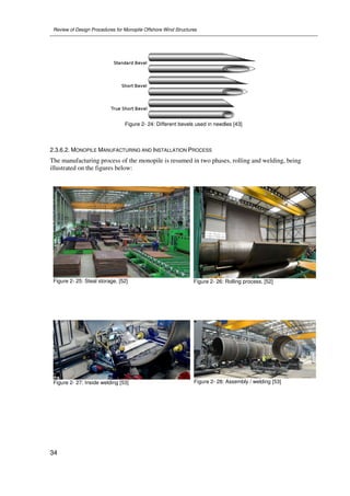 REVIEW OF DESIGN PROCEDURES FOR MONOPILE OFFSHORE WIND STRUCTURES | PDF