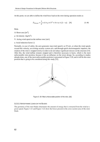 REVIEW OF DESIGN PROCEDURES FOR MONOPILE OFFSHORE WIND STRUCTURES | PDF