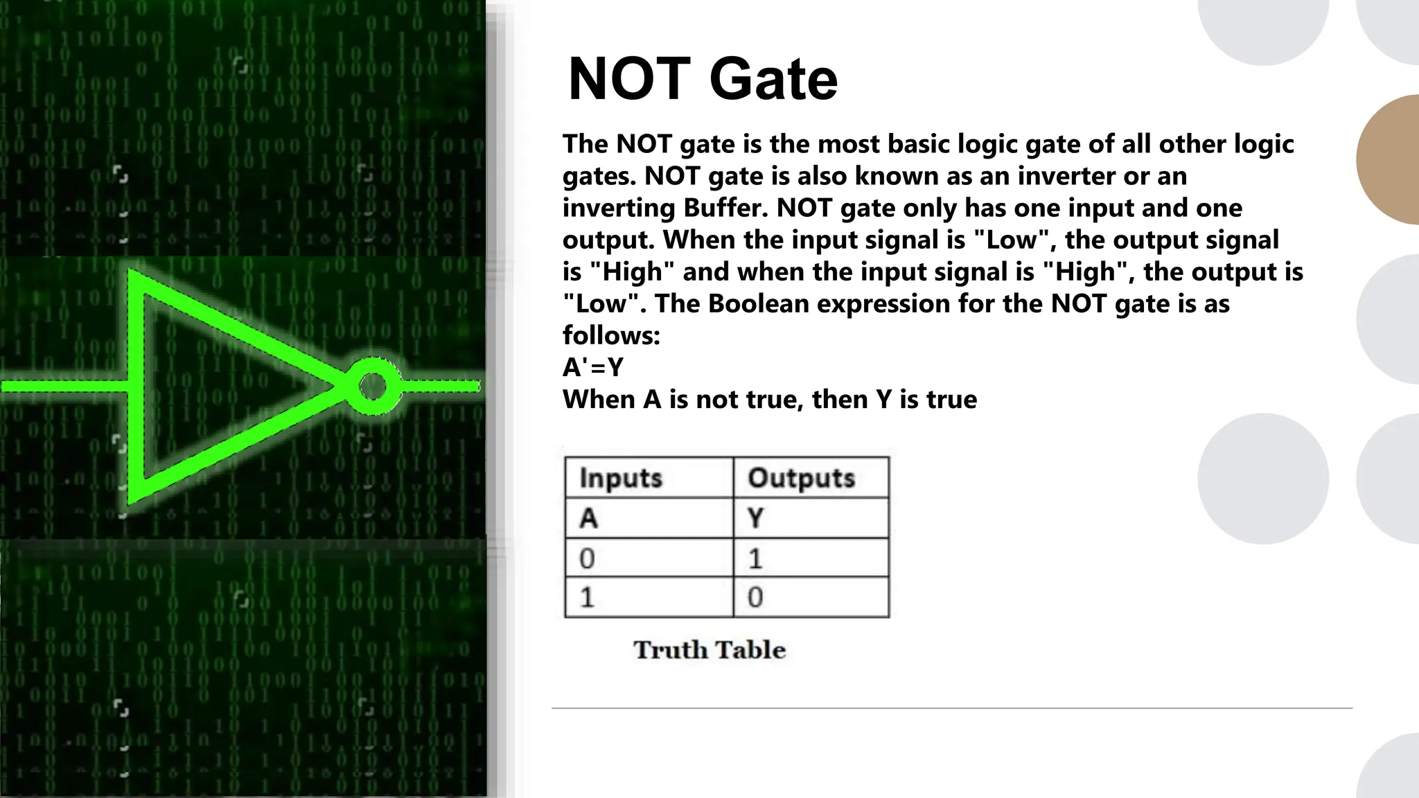 Basic Logic Gates | PPTX