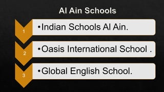 TOP SCHOOLS IN ABU DHABI