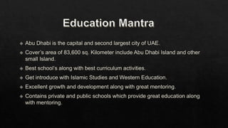 TOP SCHOOLS IN ABU DHABI