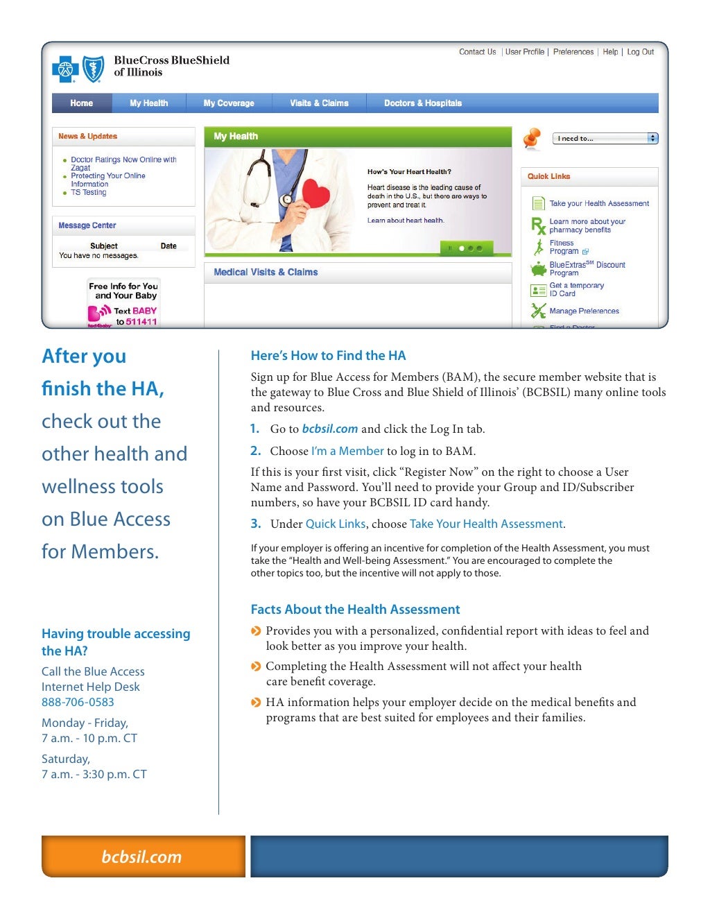 Cook County EmployeesTake the Health Assessment