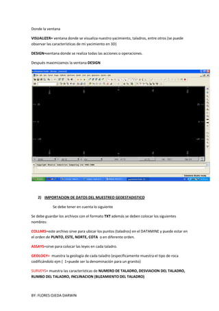 22627686 manual-practico-de-datamine | PDF