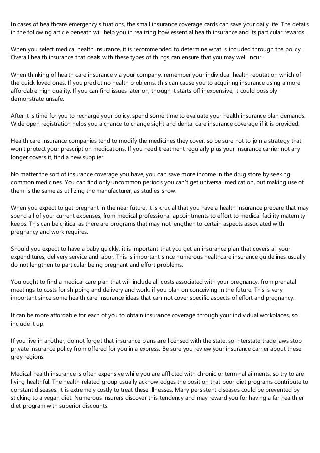 can you get private health insurance while pregnant