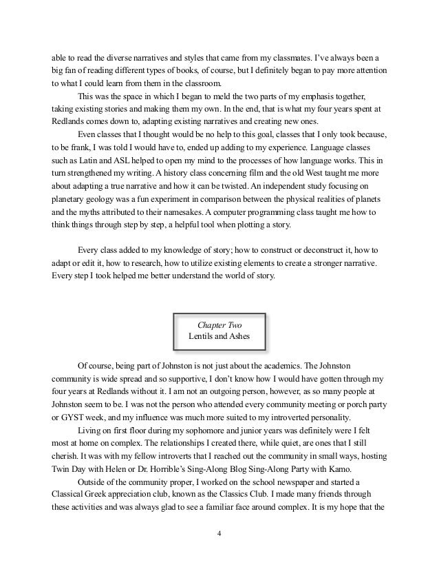 Narrative essay on graduating picture