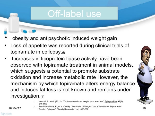 Topiramate Weight Loss