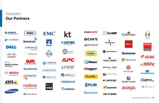 Vizocom
Our Partners
Vizocom Corporate Brochure | 37
 