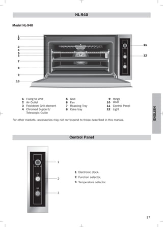 Horno Teka HL 940