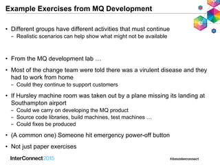 IBM MQ Disaster Recovery Slide 28