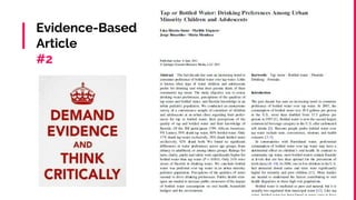 Evidence-Based
Article
#2
 