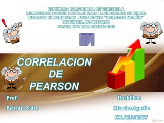 CORRELACION DE PEARSON