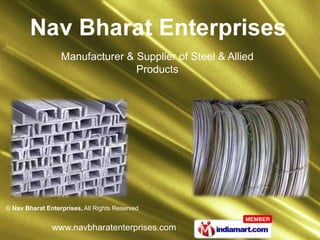 Manufacturer & Supplier of Steel & Allied Products 