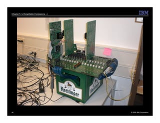 Chapter 5: Unforgettable Impressions ;-)




40                                         © 2009 IBM Corporation
 