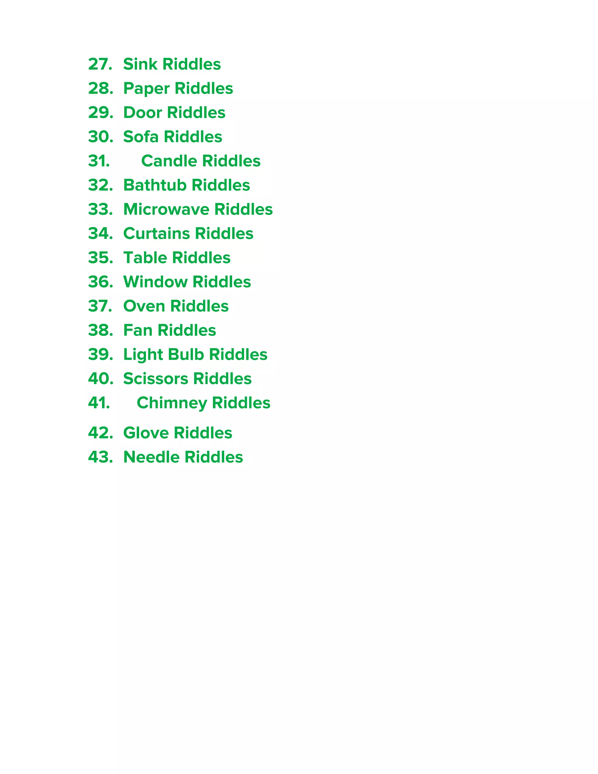 227 fun brain family friendly riddles