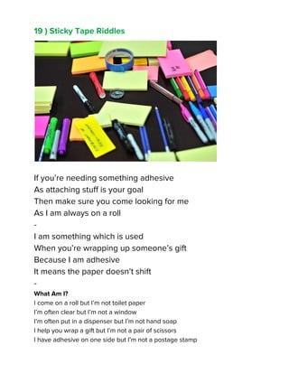 227 fun brain family friendly riddles | PDF