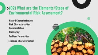 ENVIRONMENTAL RISK ASSESSMENT AND MANAGEMENT | PDF