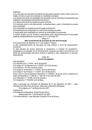 Dec. - Lei nº 3 de 2008