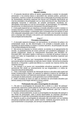 Dec. - Lei nº 3 de 2008