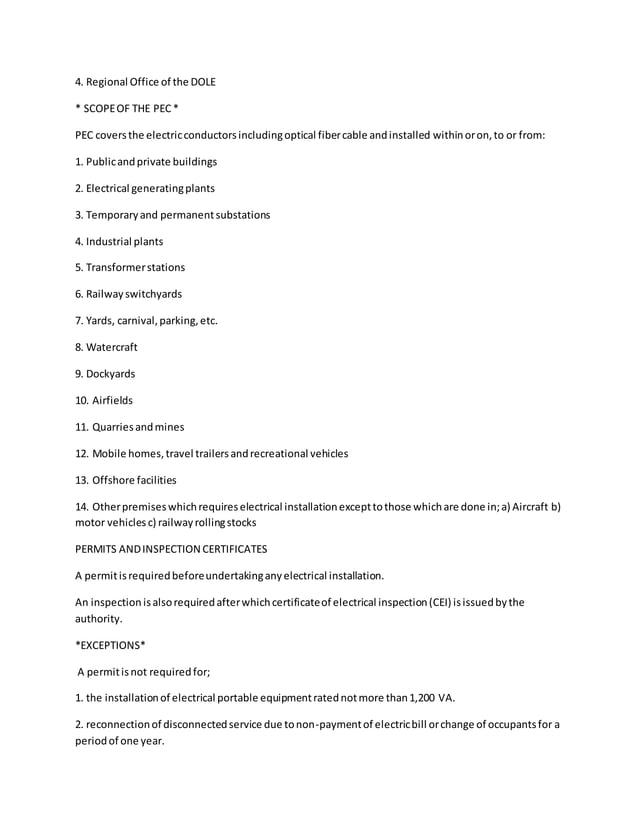228279816 philippine electrical code summary docx industrial