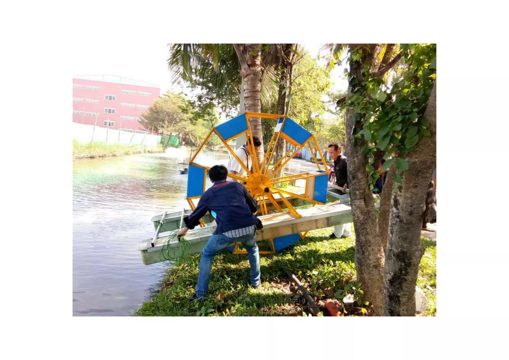 Chaipattana Low Speed Surface Aerator PV | PDF