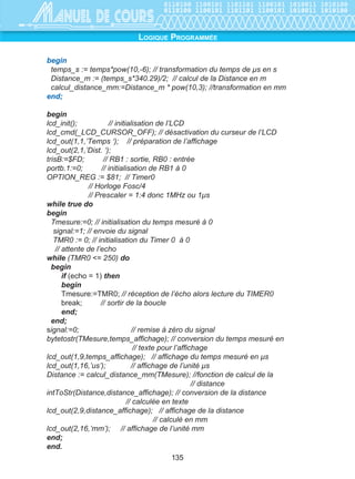 D'HVFULSWLRQ
/H6)HVWXQODQJDJHJUDSKLTXH3DUDEXVGHODQJDJHRQO¶DSSHOOHDXVVLODQJDJH
*5$)(7
3RXUpGLWHUXQSURJUDPPH6)LOIDXWVXLYUHOHVpWDSHVVXLYDQWHV

# RQVWUXLUHJUDSKLTXHPHQWOH*5$)(7

# 7UDGXLUHOHVUpFHSWLYLWpVGDQVOHODQJDJH,/RX/'

# 7UDGXLUHOHVDFWLRQVGDQVOHODQJDJH,/RX/'
NB : dans ce type de langage, l’activation et la désactivation des étapes se fait
automatiquement.
,9([HPSOHGHEUDQFKHPHQW76;GHFKH]7pOpPpFDQLTXH
3UpVHQWDWLRQ
kEODJHGHVHQWUpHVVRUWLHV
AUTOMATE TSX 17-20
0v
24v I0,0 I0,1 I0,2 I0,3 I0,4 I0,5 I0,6 I0,7 I0,8 I0,10
I0,9 I0,11 I0,12 I0,13 I0,14 I0,15 I0,16 I0,17 I0,18 I0,19 I0,21
I0,20
N L
C0 O0,0 C1 O0,1 C2 O0,2 C3 O0,3 C4
-
7 O0,4 O0,5 O0,7
O0,6 C8
-
11 O0,8 O0,9 O0,11
O0,10 I0,24 I0,25
Alimentation
A.P.I
Alimentation
Capteurs
ENTRÉES
A.P.I
SORTIES
A.P.I
230 V ~ Fig. 18
TSX 17-20
S2
S1
AU
Q1
S3
Q5
L
F2
24 V
N
KM1
A1
A2 KM3
A1
A2 KM4
A1
A2 H
F1
Fig. 19
 