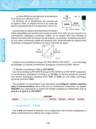 OD VRUWLH SUpVHQWH XQ QLYHDX EDV HW
XQ QLYHDX KDXW

# DSWHXU DQDORJLTXH  OHV LQIRUPDWLRQV DFTXLVHV SDU OH FDSWHXU VRQW
GpOLYUpHV GDQV OD PrPH IRUPH WHPSpUDWXUH SUHVVLRQ HWF« 