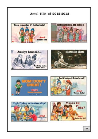 Amul Hits of 2012-2013
84
 