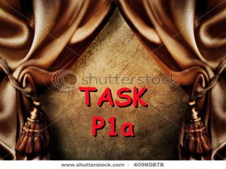 TASK P1a 
