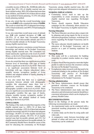 A Study to Assess the Knowledge and Attitudes Regarding No Scalpel ...