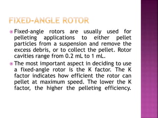 Centrifugation | PPTX