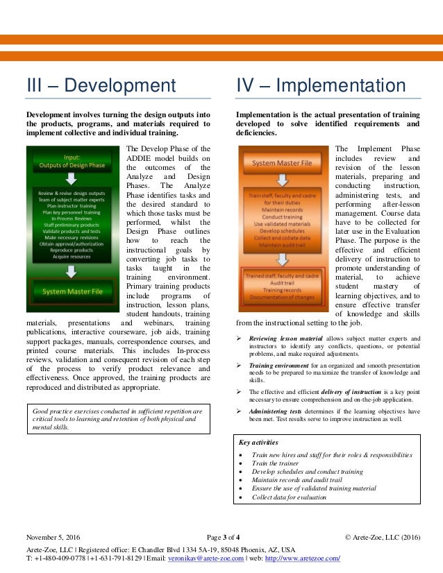 Systems approach to training