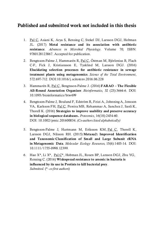 Phd thesis sweden