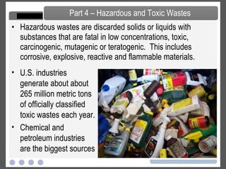 Solid, Toxic and Hazardous Waste | PPT