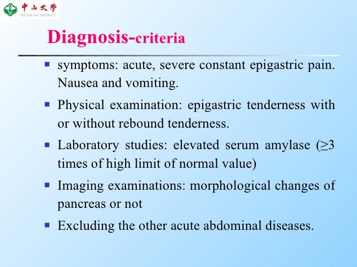 22 acute pancreatitis