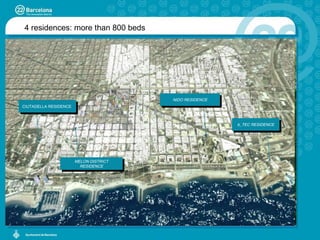 NIDO RESIDENCE CIUTADELLA RESIDENCE  b_TEC RESIDENCE MELON DISTRICT RESIDENCE 4 residences: more than 800 beds 